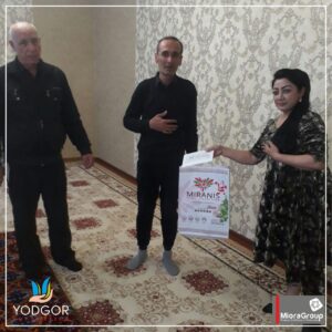 On 9 March 2019, the YODGOR FOUNDATION team conducted charity work in Bukhara. Karimov Shokir was visited. From Karimov Shokir: please do not disclose details of illness.